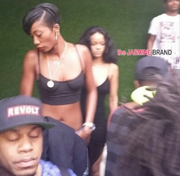 rihanna-bff melyssa-celebrities-los angeles la day party-toxic 2014-the jasmine brand