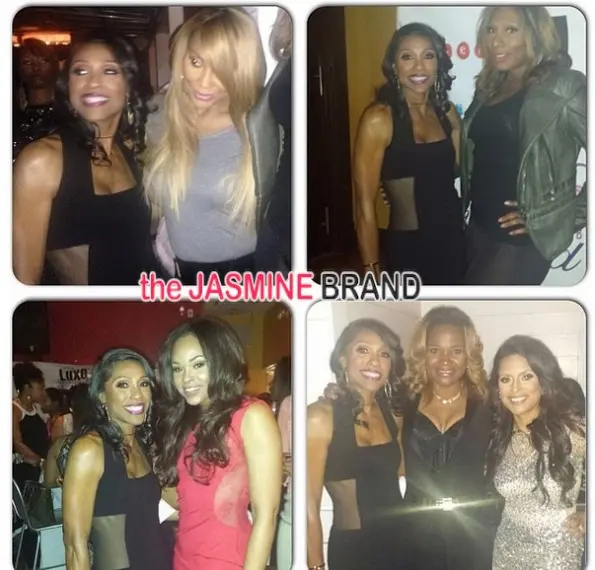 tamar braxton-dr heavenly-lisa nicole-married to medicine-season 2 premiere party-the jasmine brand