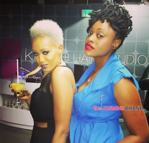 chyna upshaw-guest la hair-season 3-season premiere party 2014-the jasmine brand