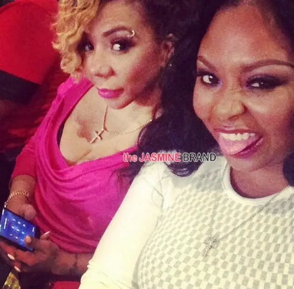 tameka tiny harris-shekinah-celebs-mayweather vs Marcos Maidana fight 2014-the jasmine brand