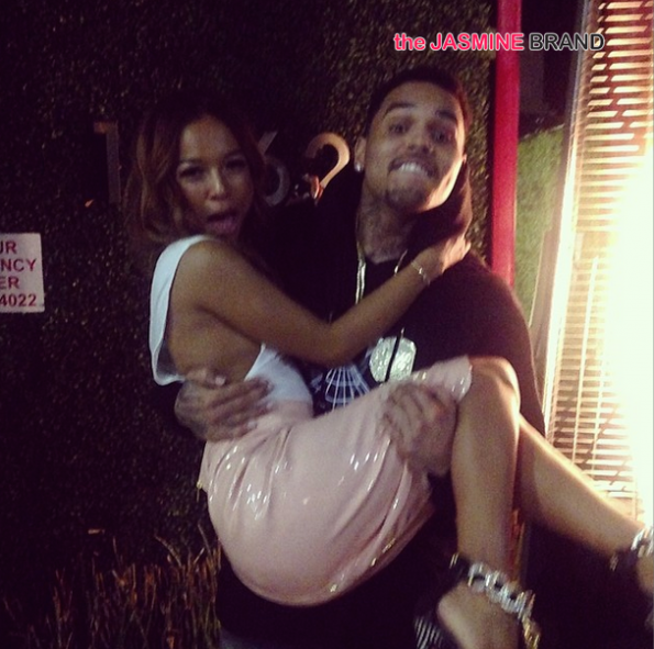 chris brown and karrueche tran teyana taylor listening party new single maybe 2014 the jasmine brand