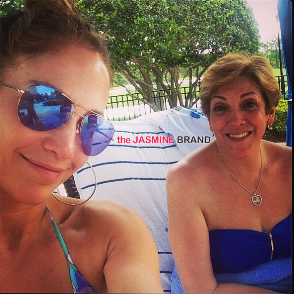 jlo pool site with mama jlo the jasmine brand