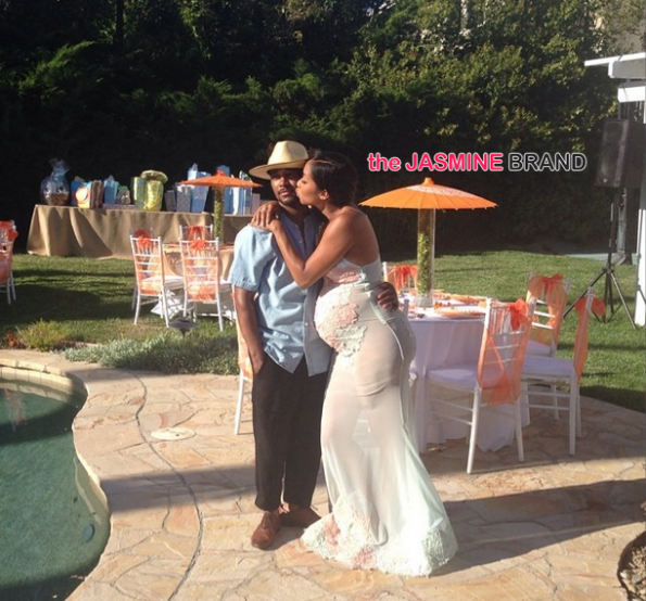 kiss omarion and pregnant girlfriend apryl jones host baby shower the jasmine brand
