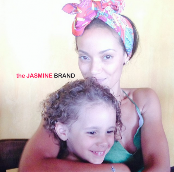 selita ebanks spends quality time with nephew the jasmine brand