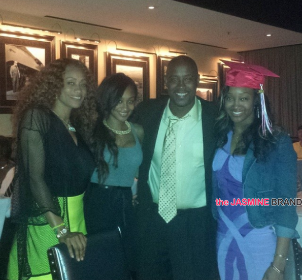 tami roman-daughter jazz graduates-kenny anderson-the jasmine brand