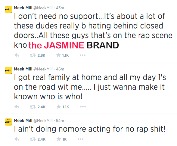 2 meek mill blasts wale for not supporting album the jasmine brand 1