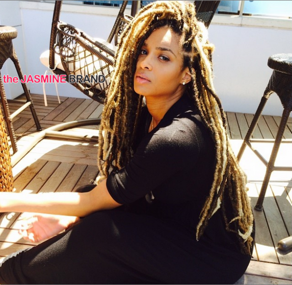 ciara rocks new dreadlock extensions calvin klein ad the jasmine brand