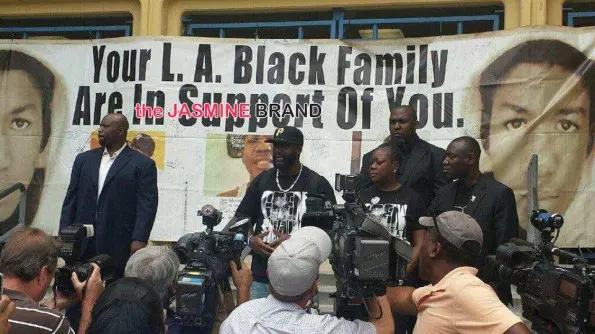 the trayvon martin foundation-peace talk crenshaw high 2014 the jasmine brand