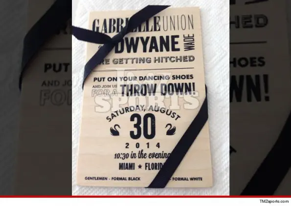 wedding invitation gabrielle union a the jasmine brand