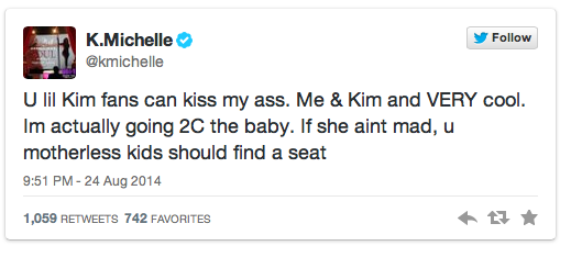 K Michelle Tweet3