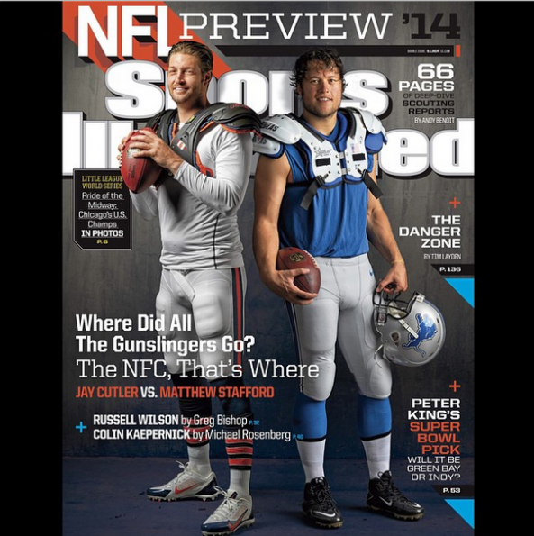 Jay Cutler and Matthew Stafford