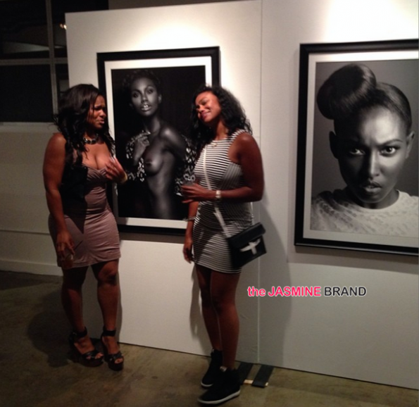actress tatyana ali-lance gross-photo exhibit-grey scale-the jasmine brand
