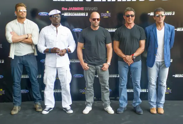 2014 Starlite Festival - "Los Mercenarios" ("The Expendables 3") Malaga Photocall