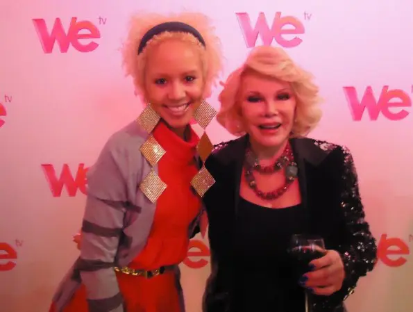 Jasmine Brand & Joan Rivers post interview 2012