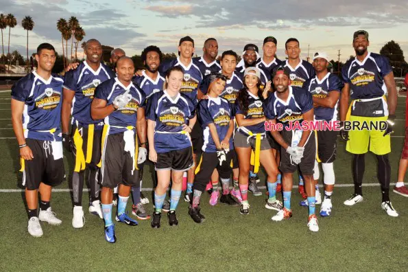 2nd Annual Athletes vs. Cancer Celebrity Flag Football Game at Granada Hills Charter High School in Granada Hills on September 7, 2014