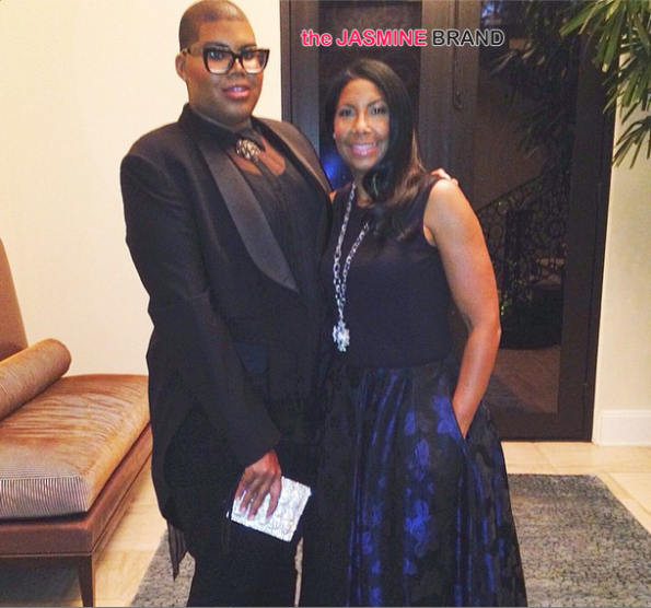 EJ Johnson and mom cookie-Princess Gala ball-the jasmine brand