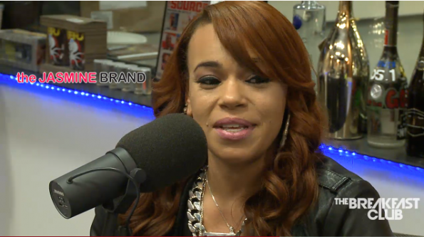 Faith Evans-lil Kim shade-crack head reports-rumors son is gay-the jasmine brand