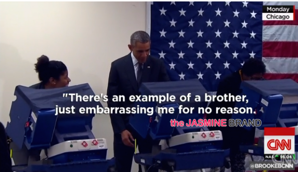 Man Tells President Obama- Dont touch my girlfriend-the jasmine brand