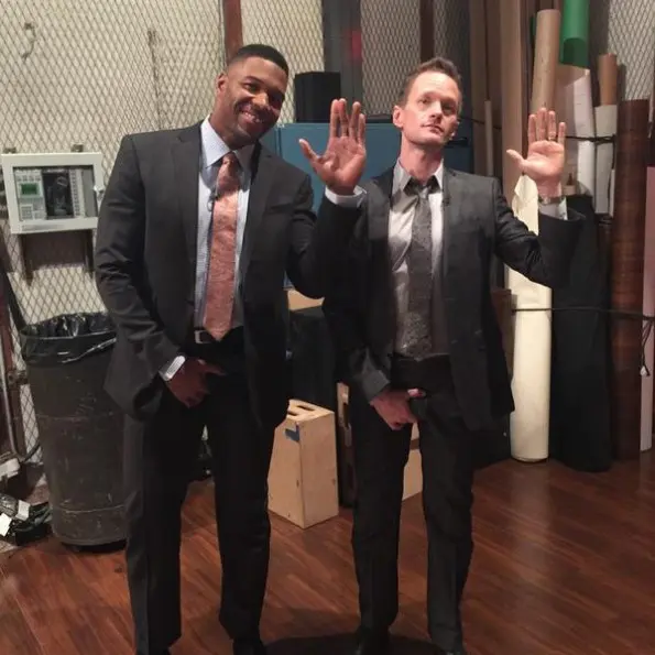 Neil Patrick Harris and Michael Strahan Feeling Nuts-the jasmine brand