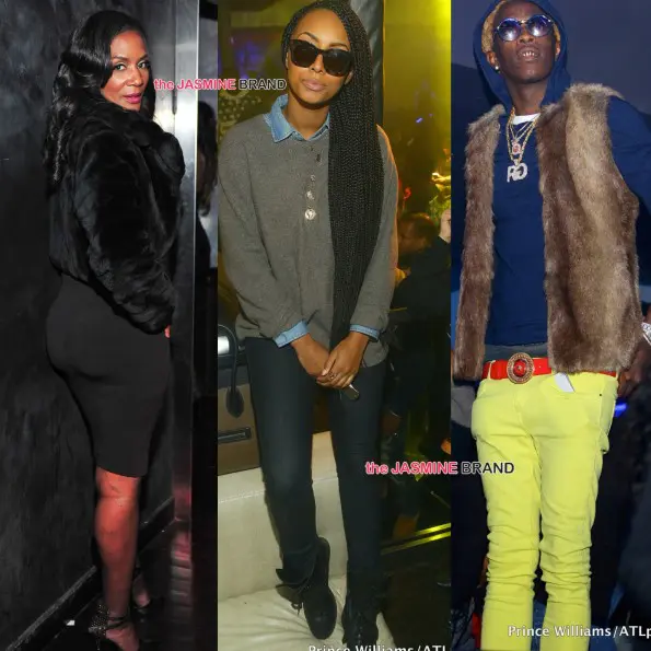 Momma Dee-Keri Hilson-Yung Thug-DJ Holiday Atlanta Party-the jasmine brand