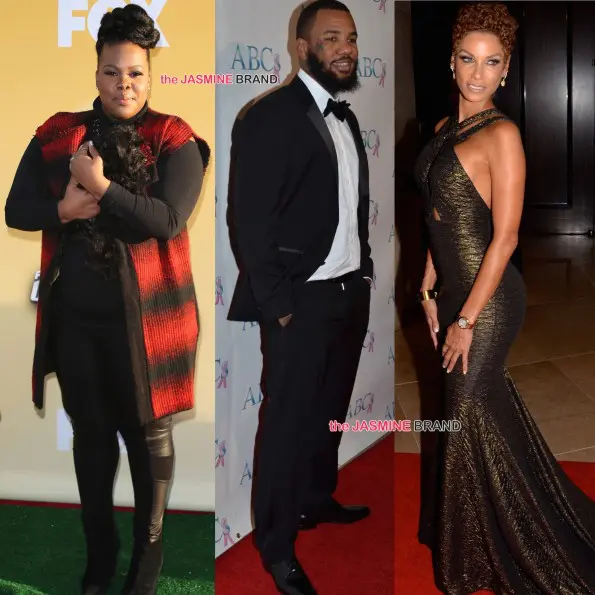 celebrity spottings-amber riley-the game-nicole murphy-the jasmine brand