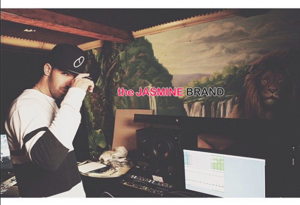 drake in the studio-the jasmine brand