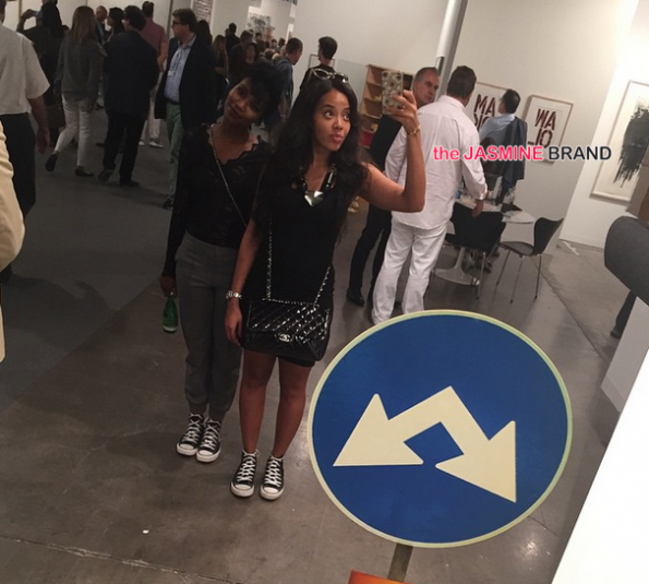 Angela Simmons-Art Basel-the jasmine brand