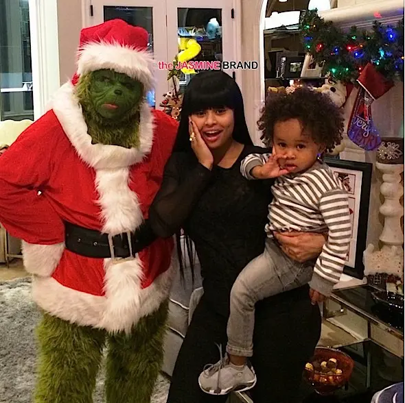 Blac Chyna-Celebrities Christmas-the jasmine brand