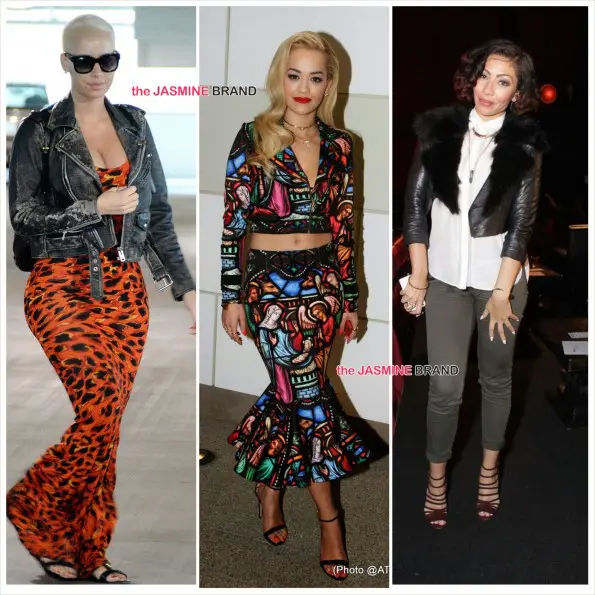 Amber Rose, Rita Ora, Bridget Kelly 