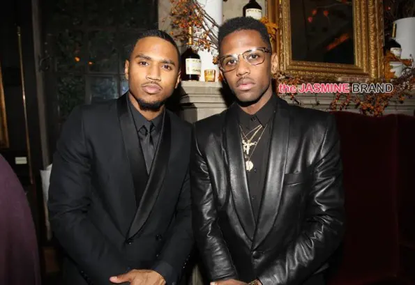 Fabolous-Trey Songz-Hosts 30th Birthday Dinner-the jasmine brand