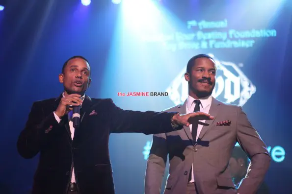 Hill Harper-Nate Parker-7th Annual Manifest Your Destiny Toy Drive 2014-the jasmine brand
