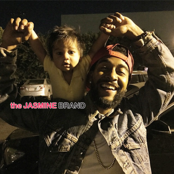 Omarion and son Mega-the jasmine brand