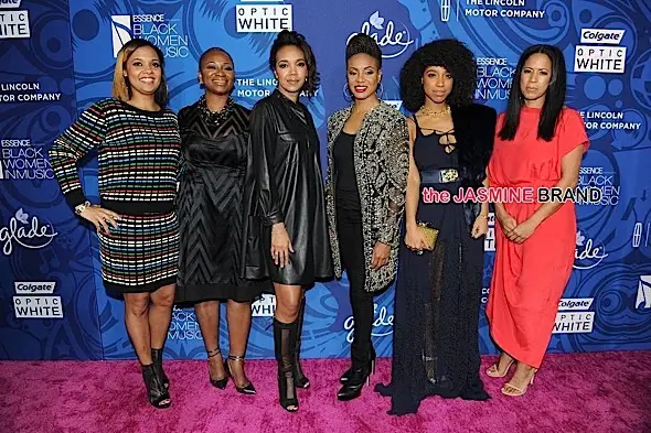 9. ESSENCE Entertainment Editor Cori Murray, ESSENCE Editor In Chief Vanessa K. Bush, Lincoln Multicultural Marketing Manager Shawn Thompson, Rapper MC Lyte, Singer Lianne La Havas and President of ESSENCE Michelle Ebanks