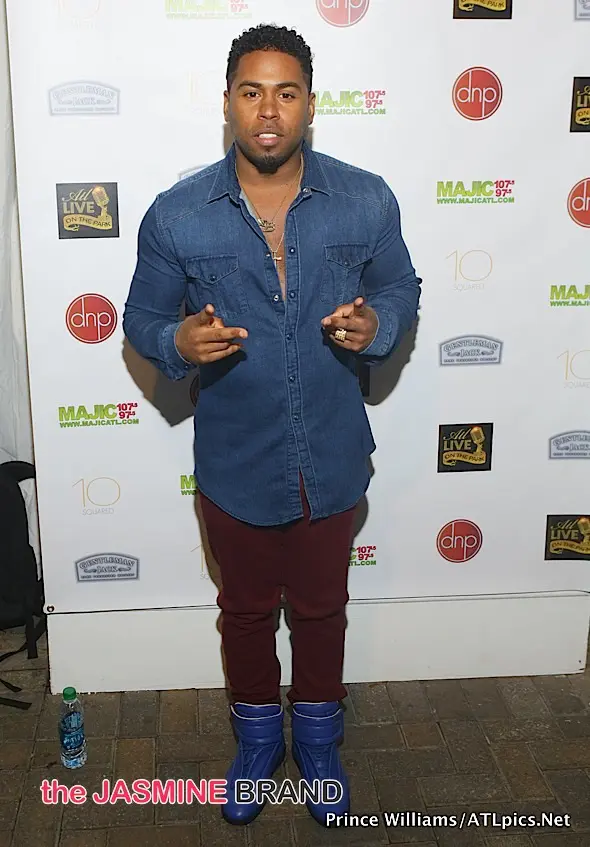 singer bobby v-atl live at the park-prince williams-the jasmine brand