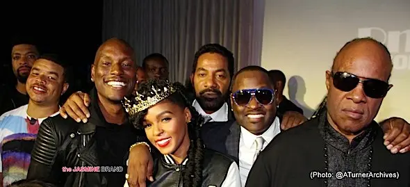 Tyrese, Janelle Monae, Johnny Gill, Stevie Wonder