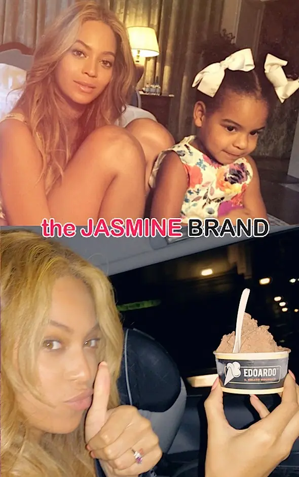 beyonce-blue ivy-ice cream-italy-the jasmine brand
