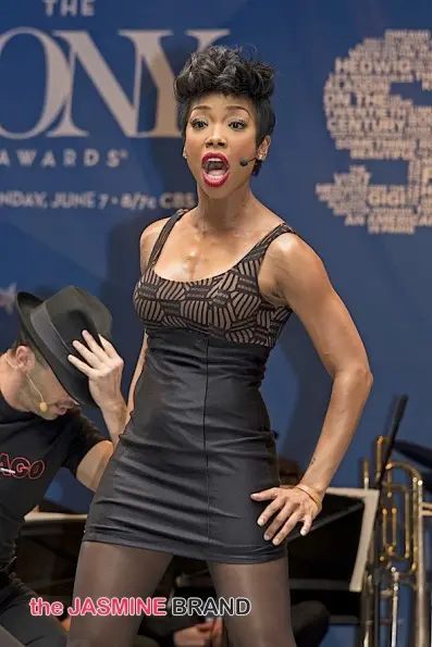 Brandy Norwood on Broadway