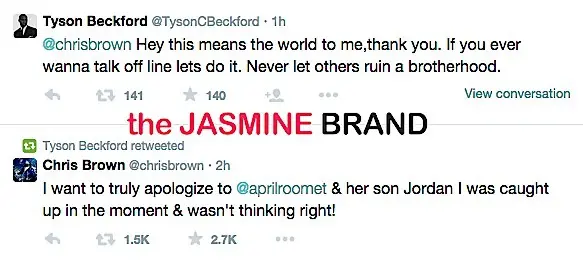 chris apologizes to tyson beckford-the jasmine brand