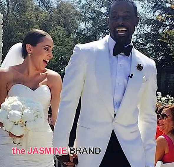 lance gross marries rebecca jefferson-the jasmine brand