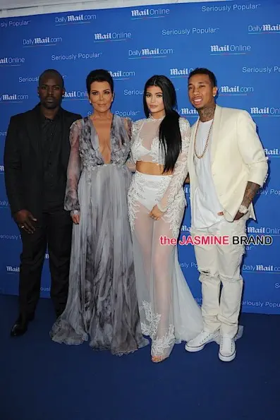 Corey Gamble, Kris Jenner, Kylie Jenner, Tyga