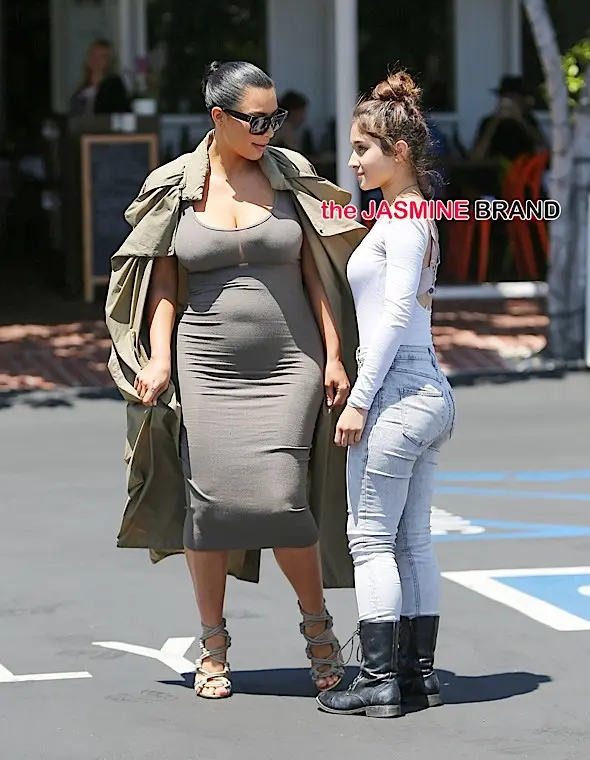 Kim Kardashian Sighted in Los Angeles on July 16, 2015