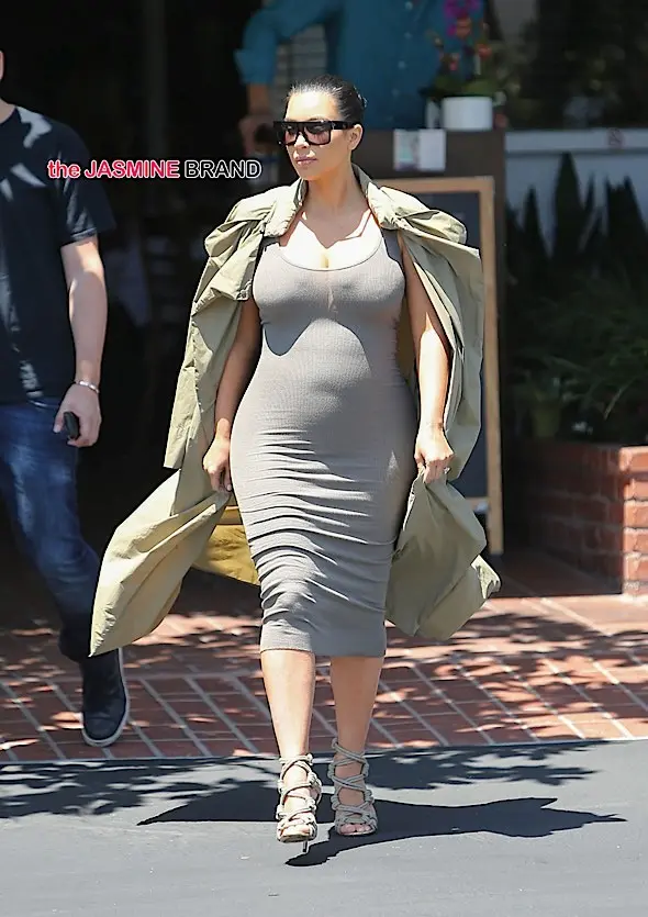 Kim Kardashian Sighted in Los Angeles on July 16, 2015