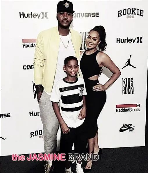 Lala Prepping To Divorce Carmelo Anthony, Working On Temporary Custody For Son