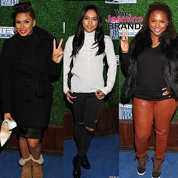 Laura Govan, Karrueche Tran, Torrei Hart