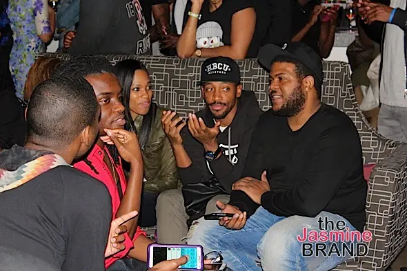 Disussing the premiere