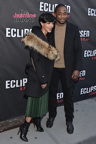 Jazmyn Simon and Dule Hill