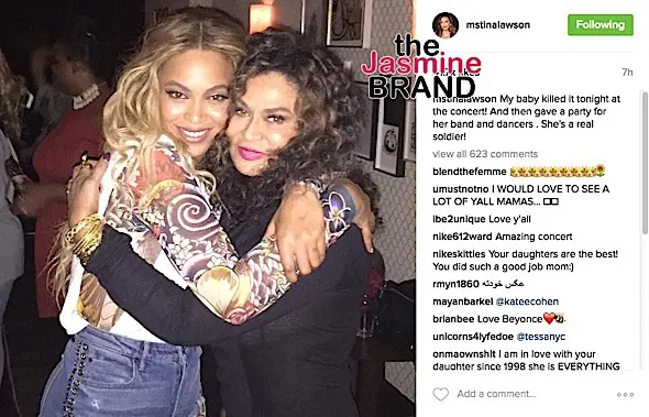tina knowles-beyonce-the jasmine brand