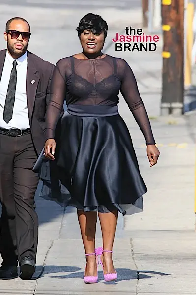 Danielle Brooks Sighted Arriving at "Jimmy Kimmel Live!" on June 30, 2016