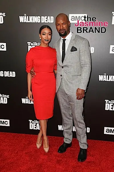 Sonequa and hubby Kenric Green