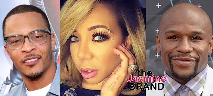 Tiny Says T.I. Has Been Hurting Her For Years, Defends Video With Floyd Mayweather Tiny Says T.I. Has Been Hurting Her For Years, Defends Video With Floyd Mayweather